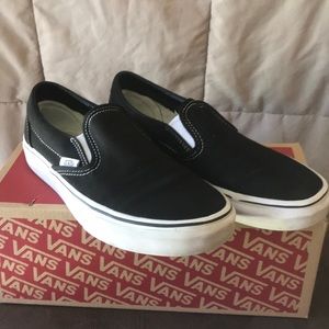Classic Slip On Black/True White